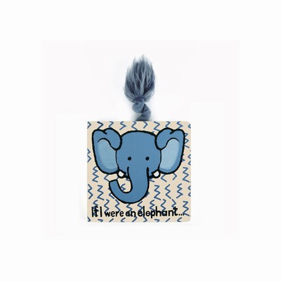 Jellycat If I Were An Elephant Board and Fuddlewuddle Elephant Medium UK | 09436WPNV